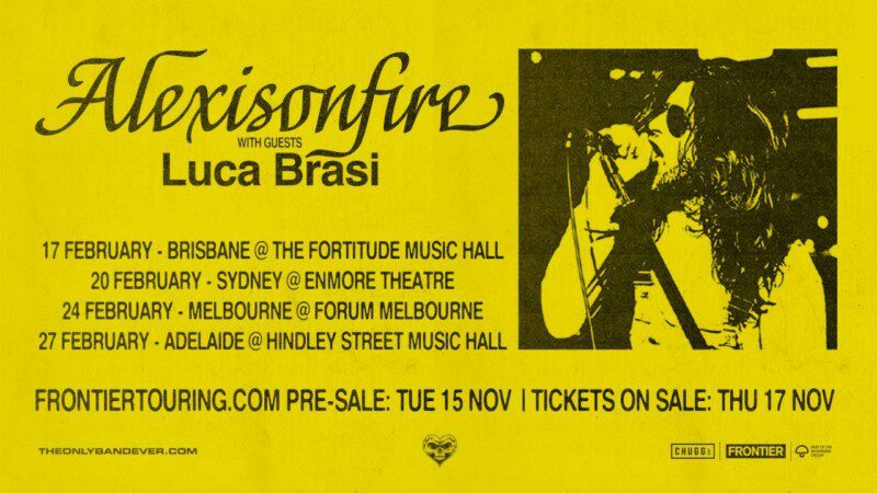 ALEXISONFIRE Announce February 2023 Australian Tour