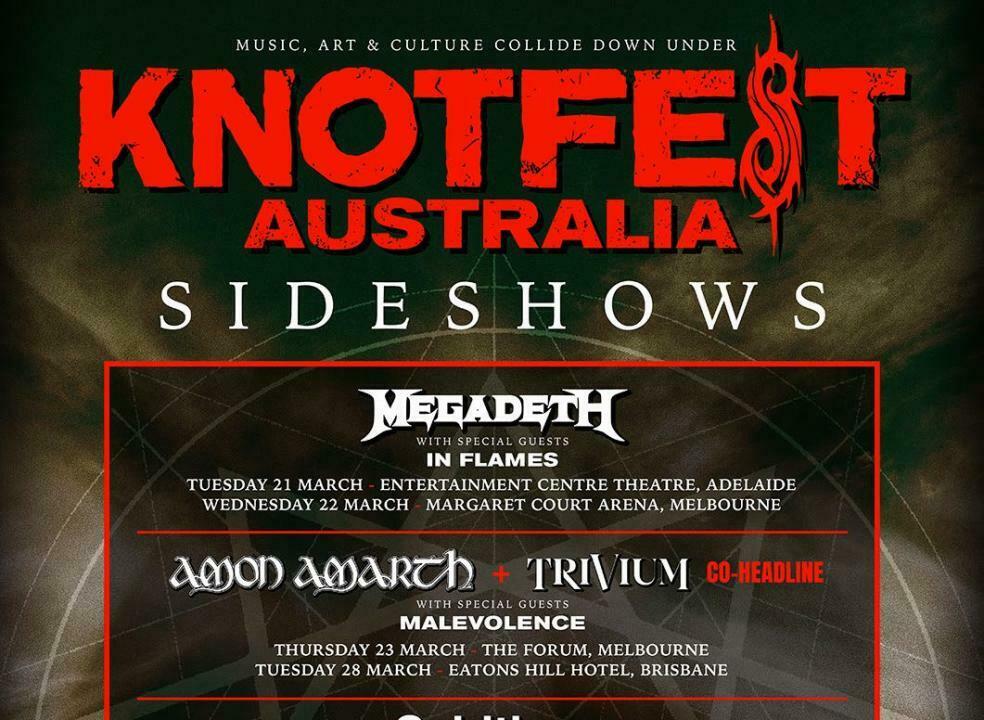KNOTFEST AUSTRALIA Announce Sideshows