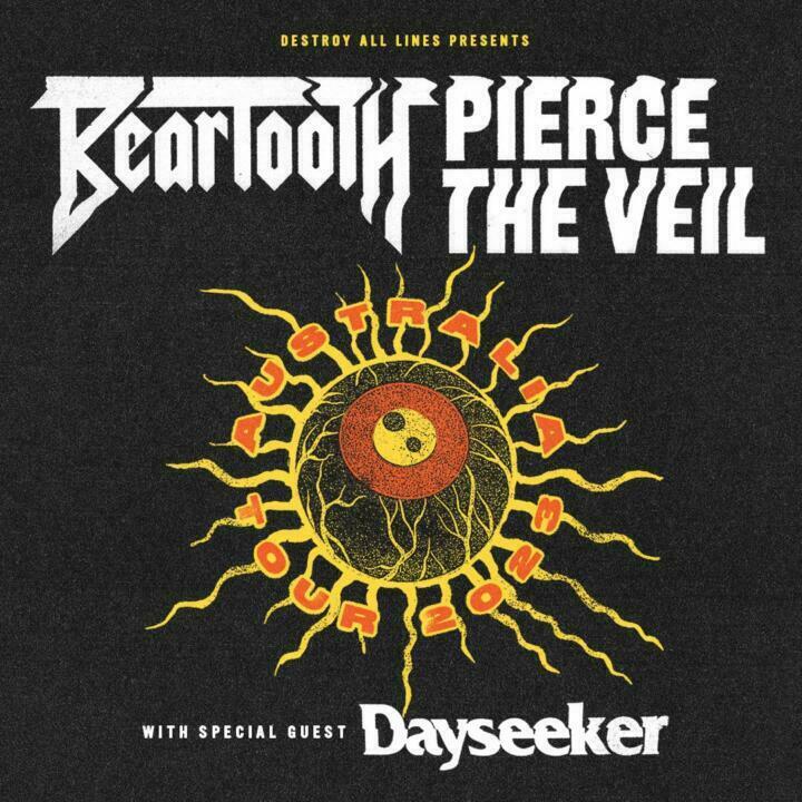 PIERCE THE VEIL + BEARTOOTH Upgrade Venues On Australian Tour With Special Guests DAYSEEKER
