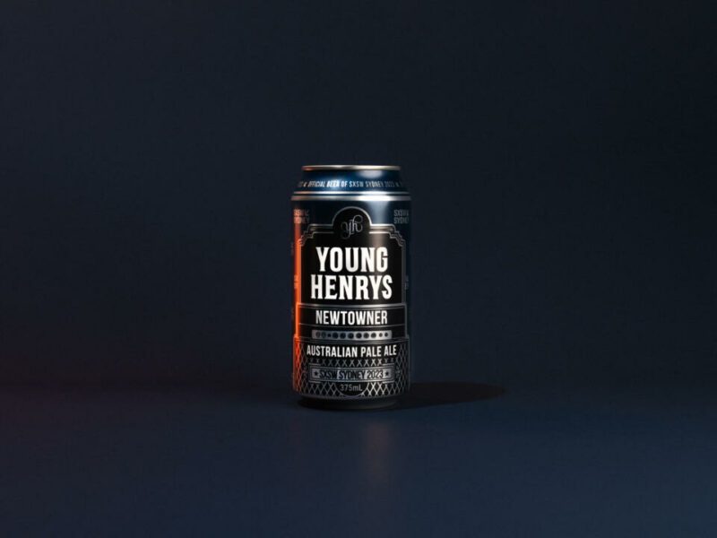 YOUNG HENRYS Unveil A Limited-Edition Run of Newtowner Tinnies For SXSW Sydney