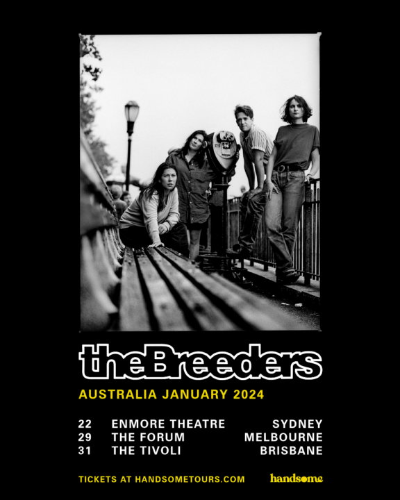 THE BREEDERS Announce 2024 Australian Tour Good Call Live