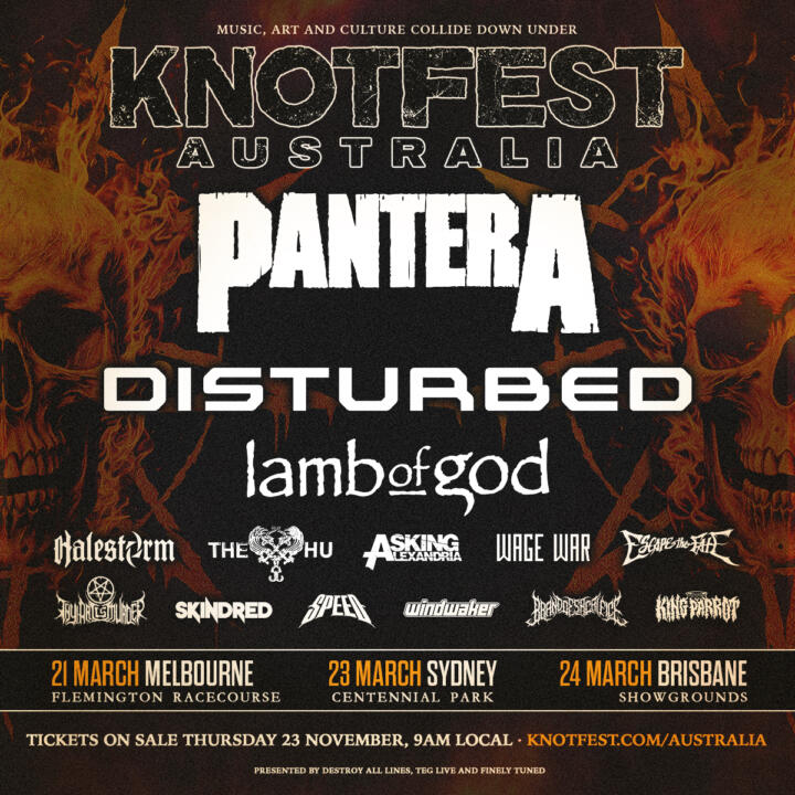 KNOTFEST Returns To Australia In 2024 Good Call Live